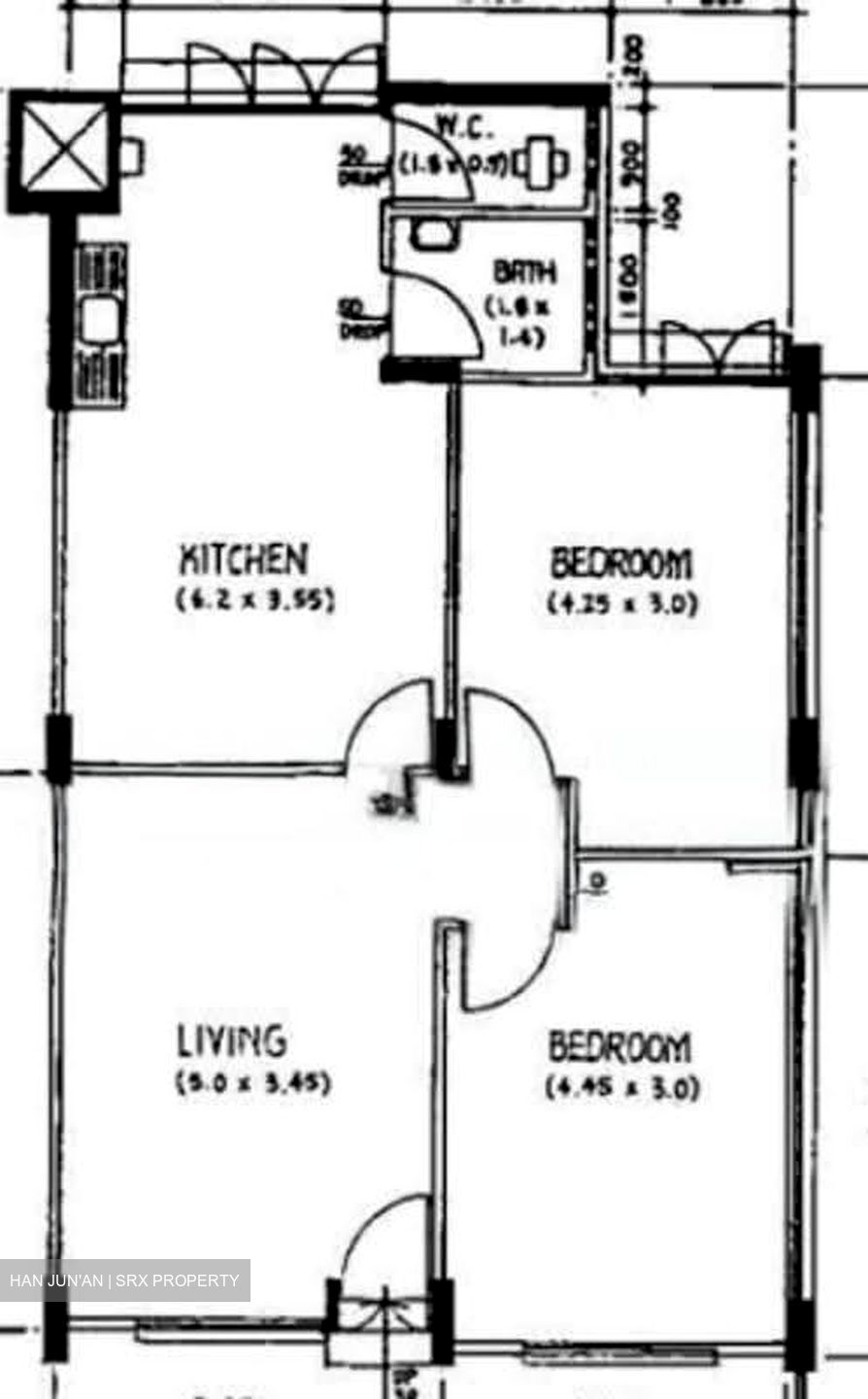 Blk 410 Pandan Gardens (Jurong East), HDB 3 Rooms #635091361